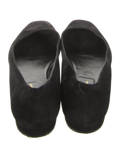 Roger Vivier Suede Flats