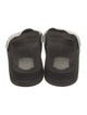 Roger Vivier Satin Crystal Embellishments Slides