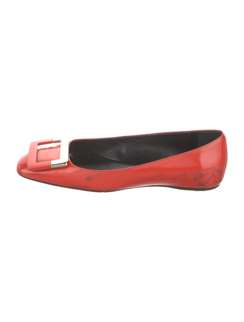 Roger Vivier Patent Leather Flats