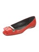Roger Vivier Patent Leather Flats
