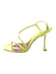 Roger Vivier Patent Leather Slingback Sandals
