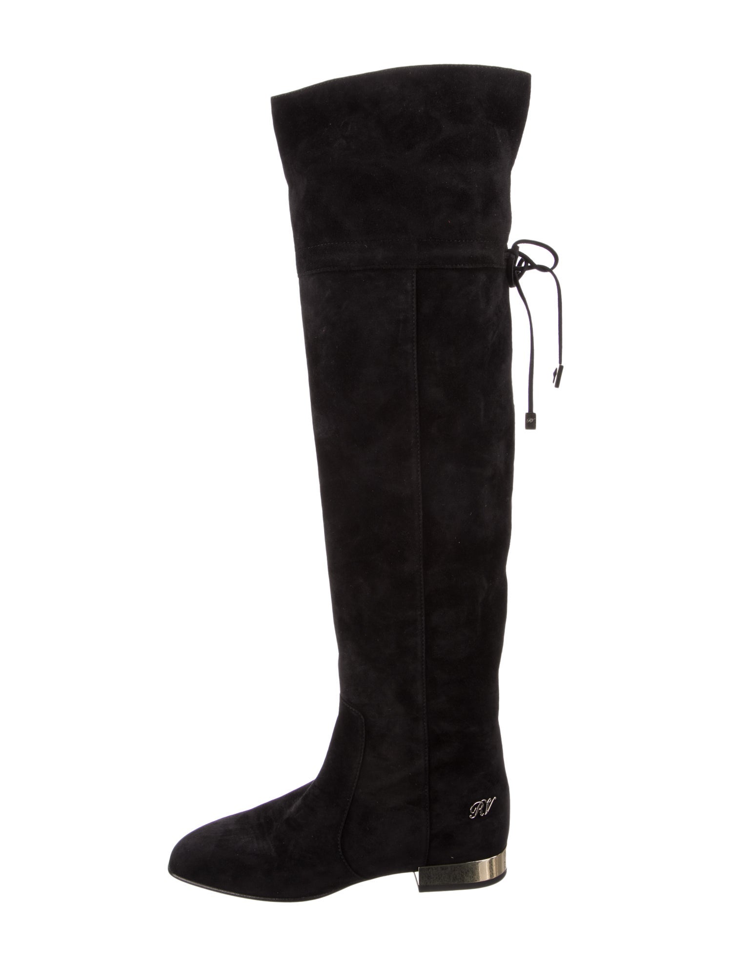 Roger Vivier Suede Lace-Up Boots w/ Tags