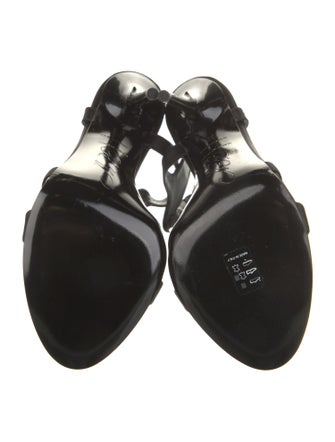 Roger Vivier Satin Sequin Embellishments T-Strap Sandals