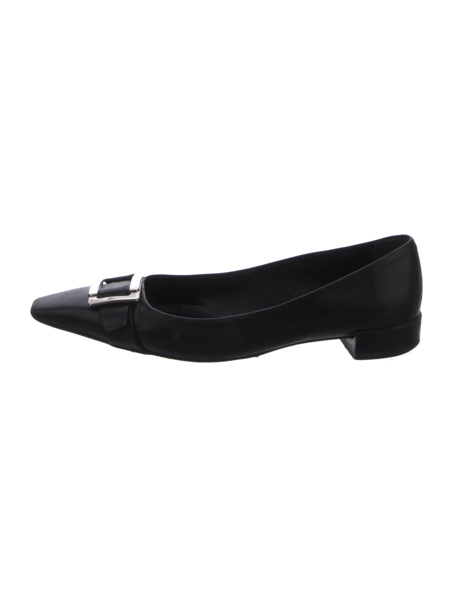 Roger Vivier Leather Flats
