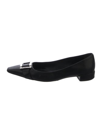 Roger Vivier Leather Flats
