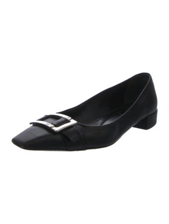 Roger Vivier Leather Flats