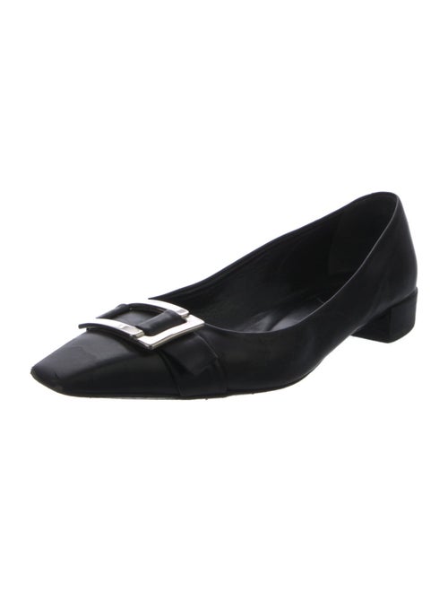 Roger Vivier Leather Flats