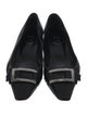 Roger Vivier Leather Flats