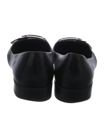 Roger Vivier Leather Flats