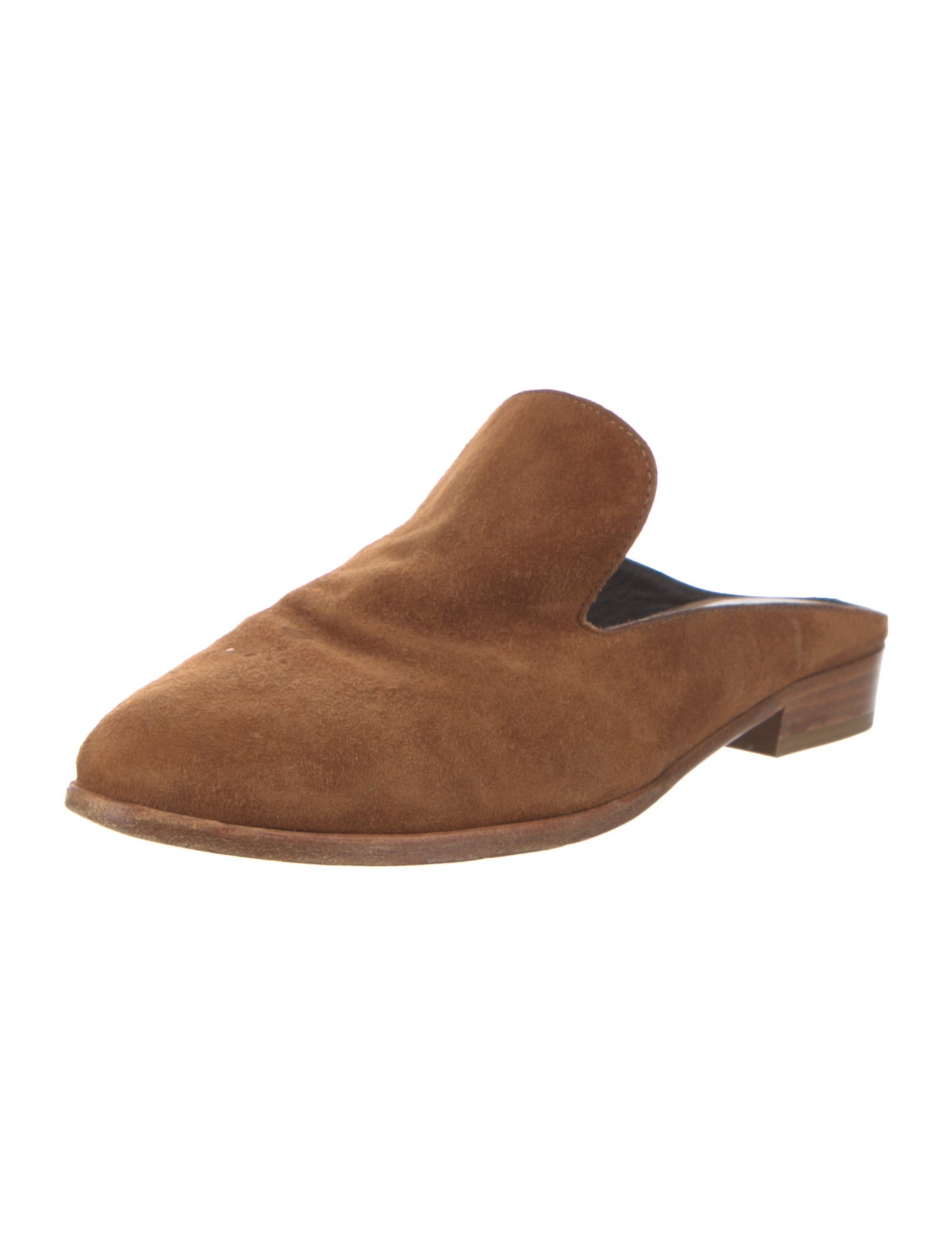 Roger Vivier Suede Mules