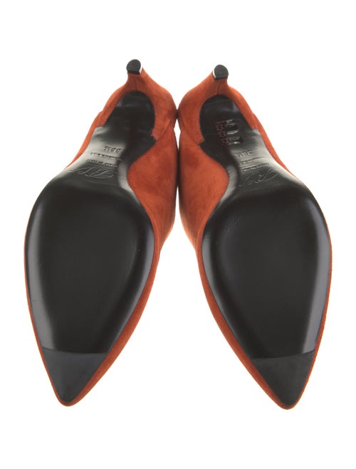 Roger Vivier Suede Mules