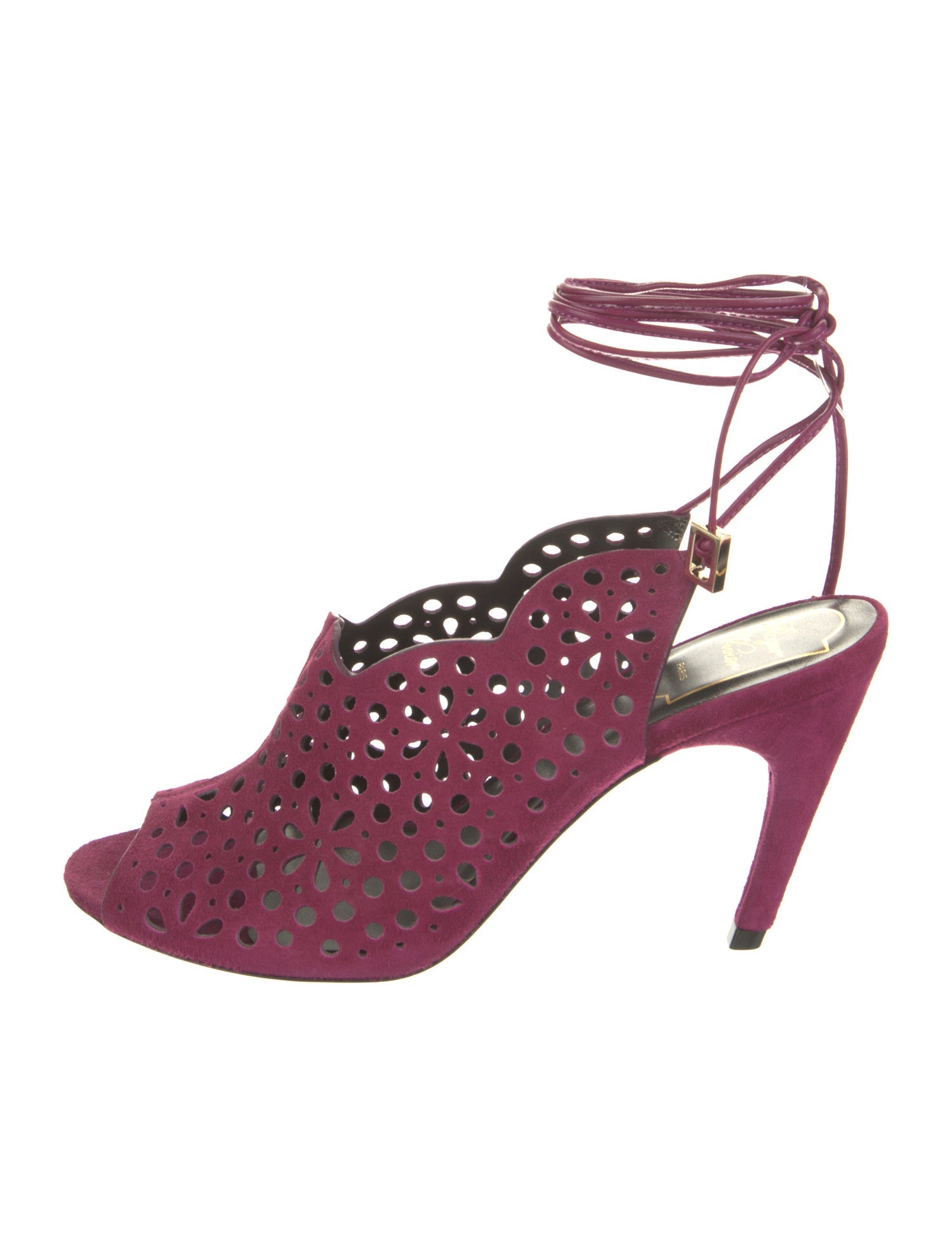 Roger Vivier Suede Sandals