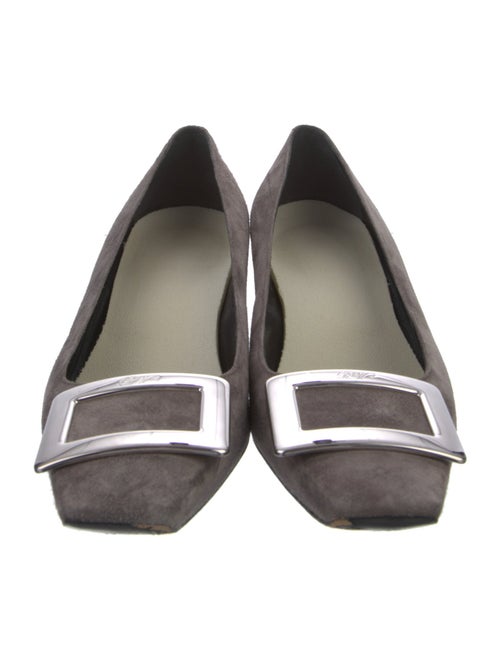 Roger Vivier Suede Printed Pumps