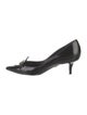 Roger Vivier Leather Chain-Link Accents Pumps