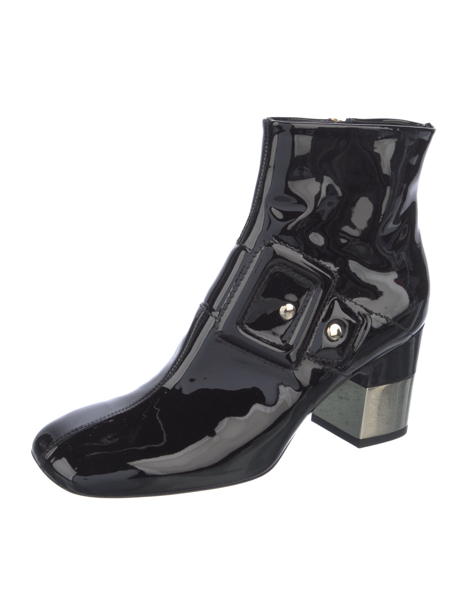 Roger Vivier Patent Leather Boots