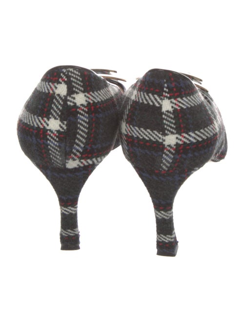 Roger Vivier Plaid Print Pumps
