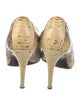 Roger Vivier Snakeskin Animal Print Pumps