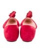 Roger Vivier Suede Cutout Accent D'Orsay Flats