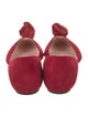 Roger Vivier Suede Cutout Accent D'Orsay Flats