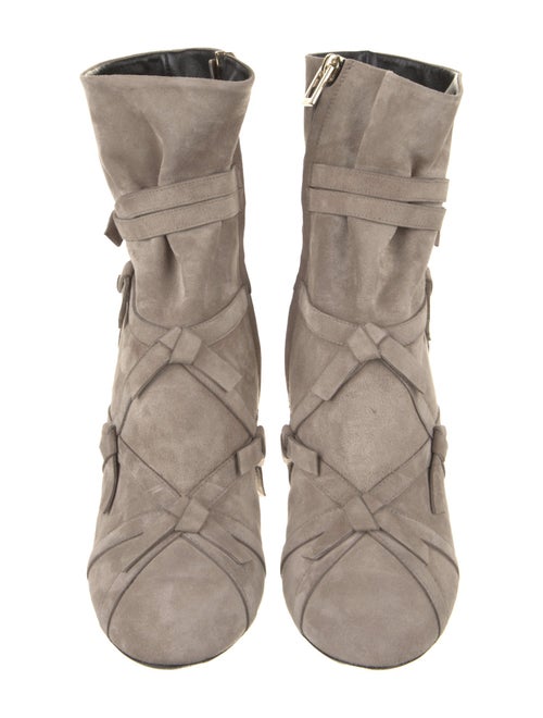 Roger Vivier Suede Slouch Boots
