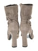 Roger Vivier Suede Slouch Boots