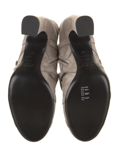 Roger Vivier Suede Slouch Boots