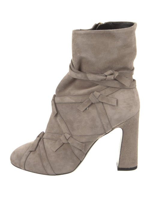 Roger Vivier Suede Slouch Boots