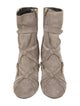Roger Vivier Suede Slouch Boots