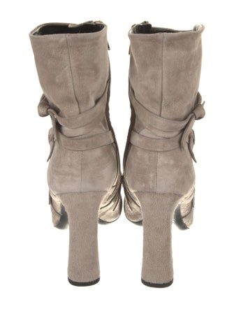 Roger Vivier Suede Slouch Boots