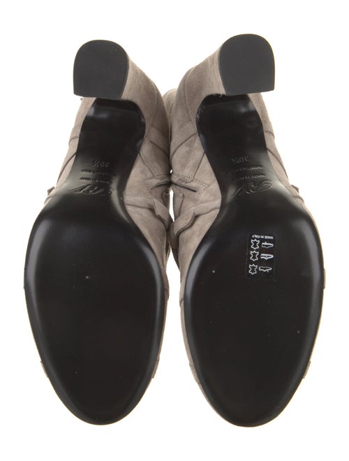 Roger Vivier Suede Slouch Boots