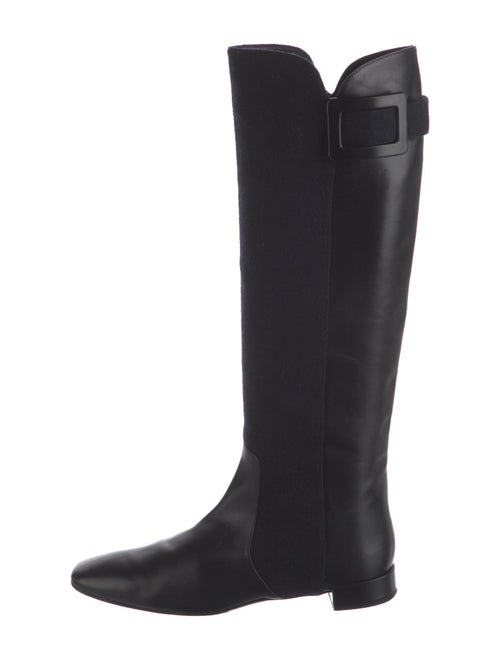 Roger Vivier Leather Riding Boots
