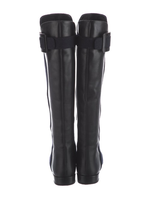 Roger Vivier Leather Riding Boots