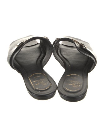 Roger Vivier Leather Slides