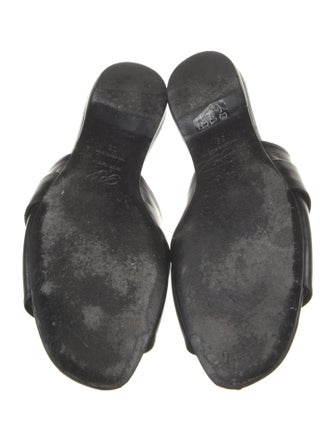 Roger Vivier Leather Slides