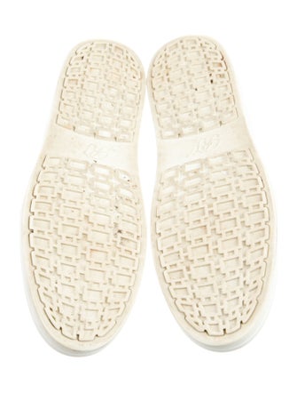 Roger Vivier Printed Crystal Embellishments Sneakers