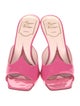 Roger Vivier Patent Leather Slides