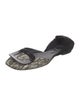 Roger Vivier Lace Printed D'Orsay Flats