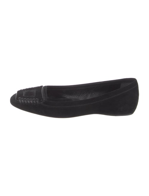 Roger Vivier Suede Flats