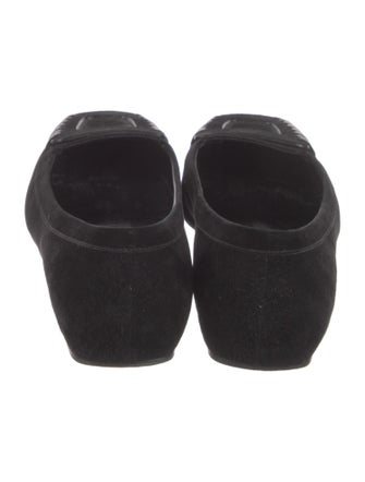 Roger Vivier Suede Flats