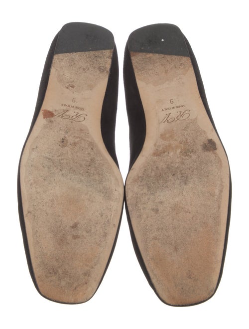 Roger Vivier Suede Flats