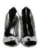Roger Vivier PVC Lace Pattern Sandals