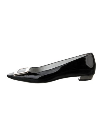 Roger Vivier Patent Leather Flats