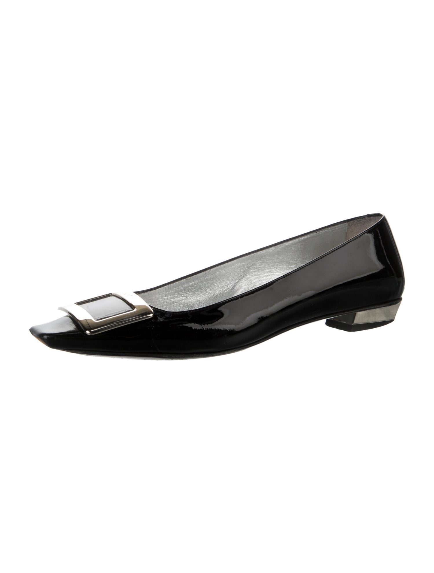 Roger Vivier Patent Leather Flats