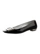 Roger Vivier Patent Leather Flats
