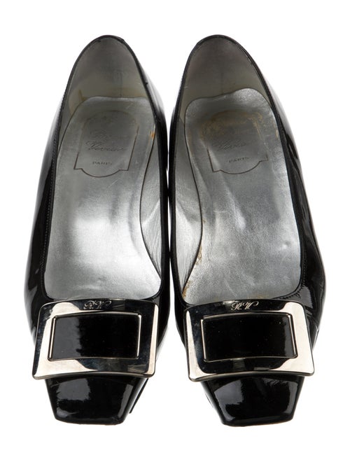 Roger Vivier Patent Leather Flats