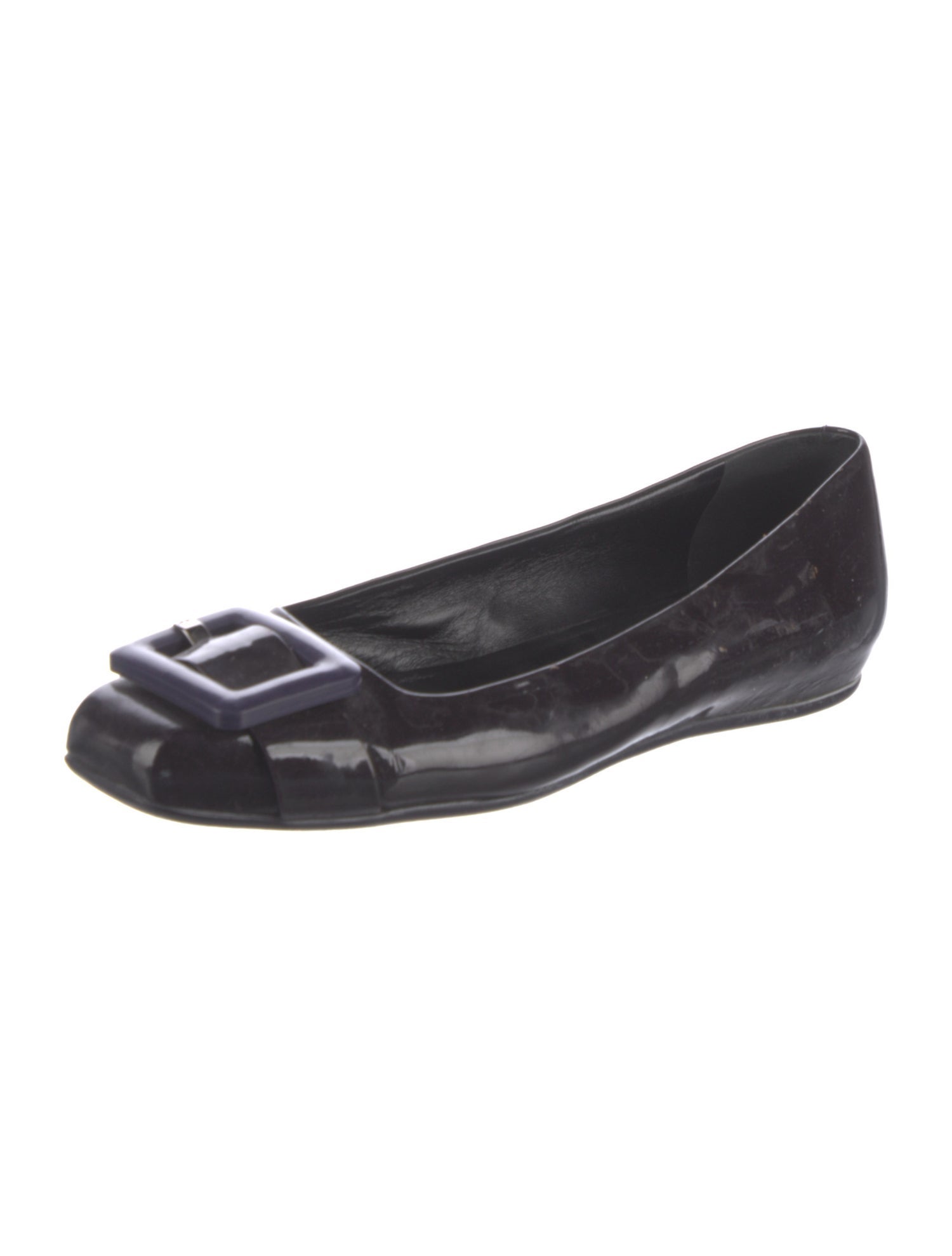 Roger Vivier Patent Leather Flats