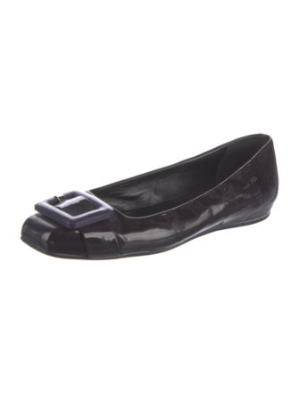 Roger Vivier Patent Leather Flats