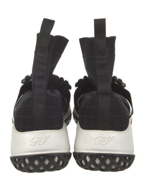 Roger Vivier Crystal Embellishments Sock Sneakers