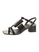 Roger Vivier Patent Leather Gladiator Sandals