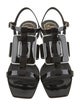 Roger Vivier Patent Leather Gladiator Sandals